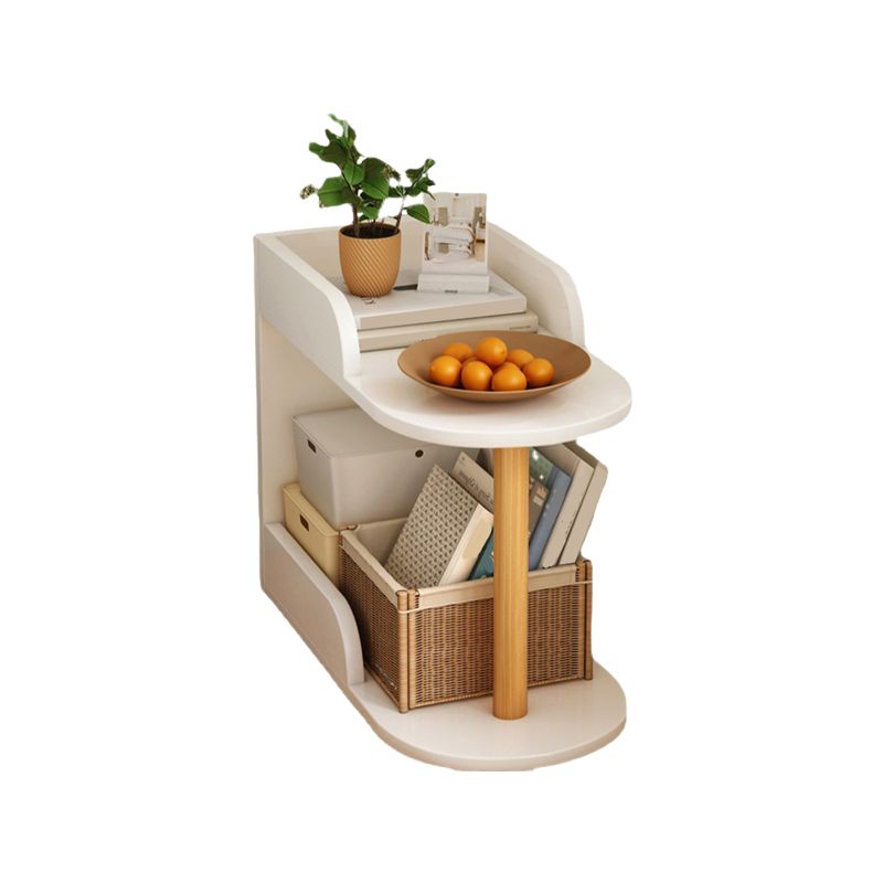 Engineered Wood Bookshelf Modern Standard Bookcase with Shelves