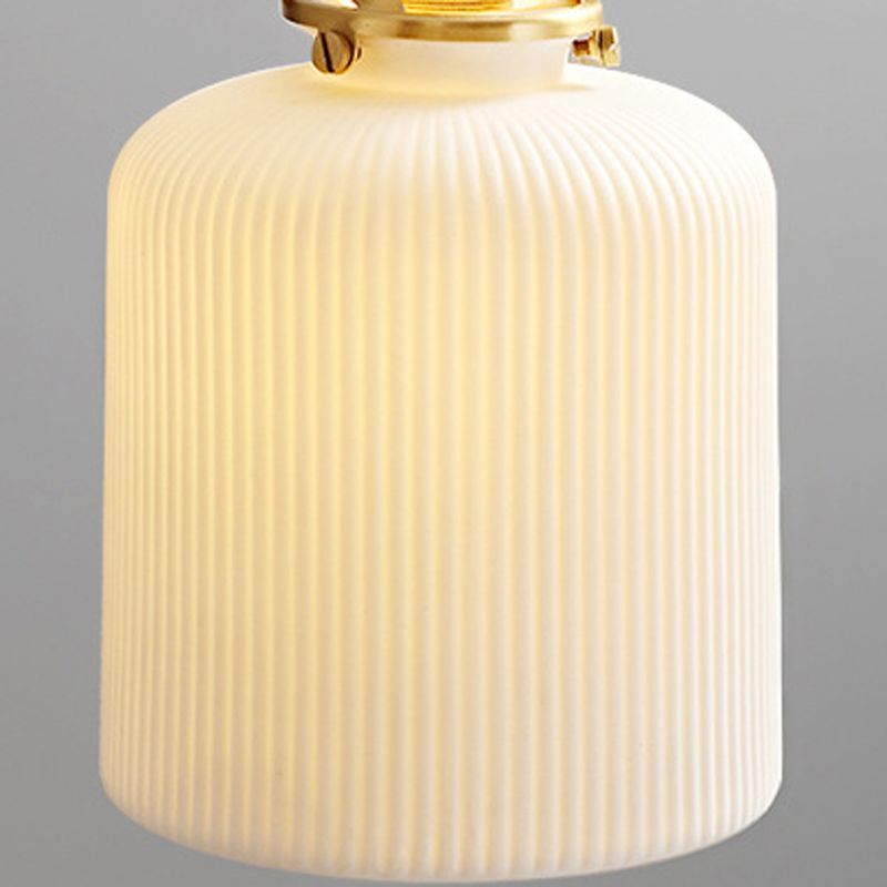 Simple Geometric Stone Wall Lamps Metal Wall Light Fixtures for Bedroom