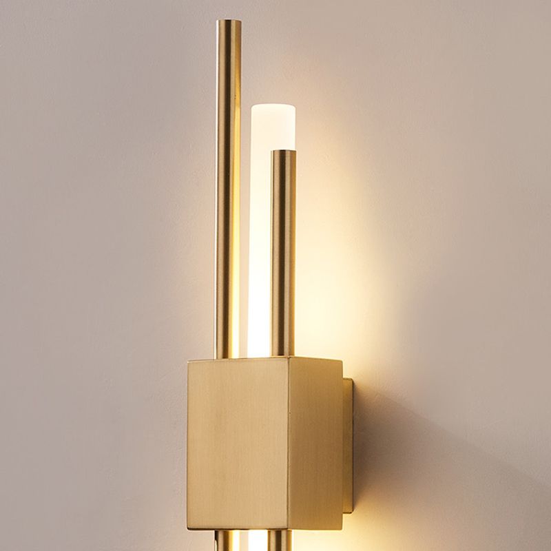 Modern Sconce Lighting Linear Wall Lighting Fixtures Metal 1 Light Wall Sconce