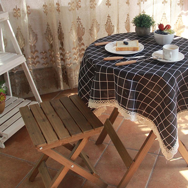 Contemporary Outdoor Chair Folding Solid Wood Open Back Dining Chair