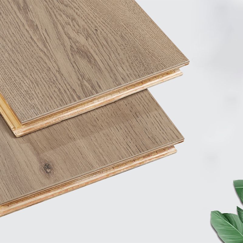 Contemporary Style Laminate Solid Wood Laminate Plank Flooring