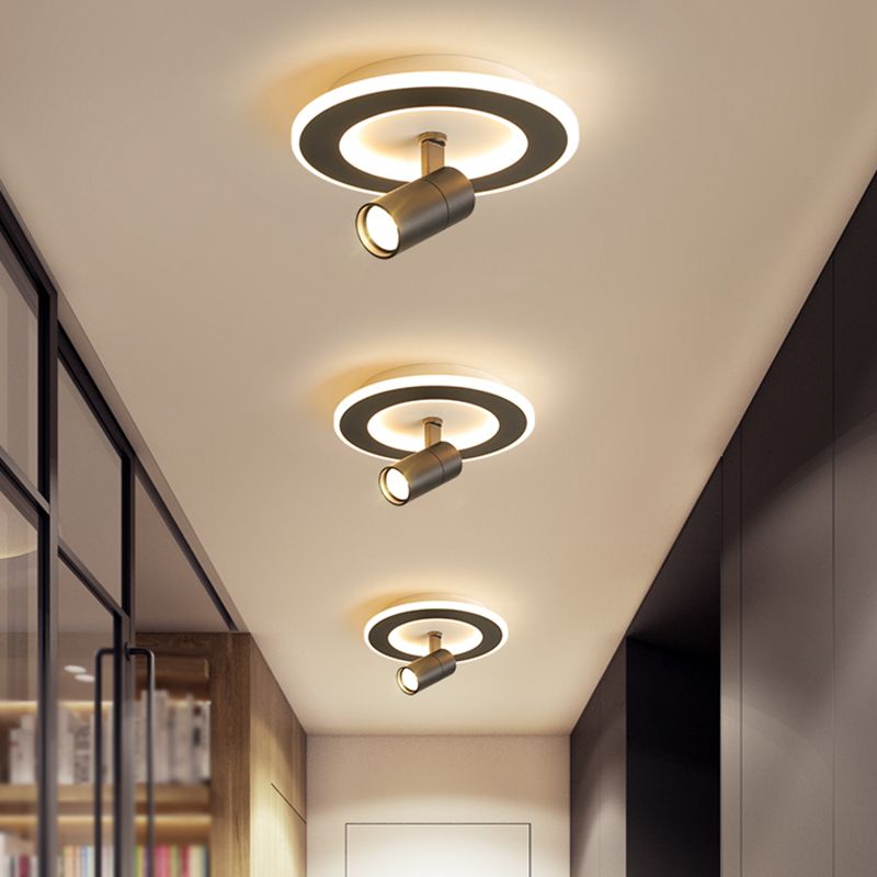 Illuminazione a soffitto modernista a 2 teste con faretti Plafoniere a LED da incasso