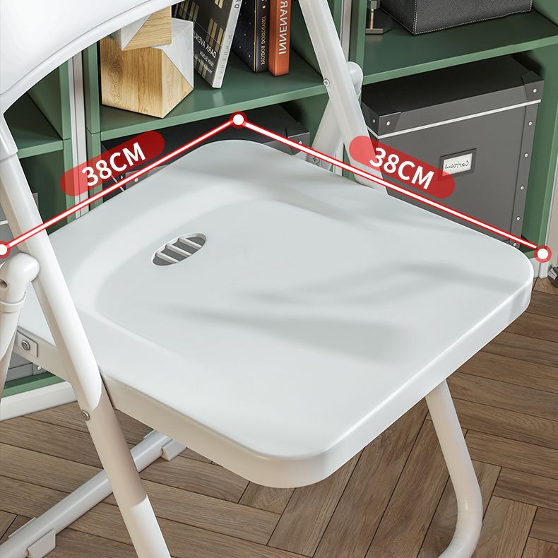 Metal casero contemporáneo que cena la silla lateral sin brazos de la parte posterior abierta de la silla que cena