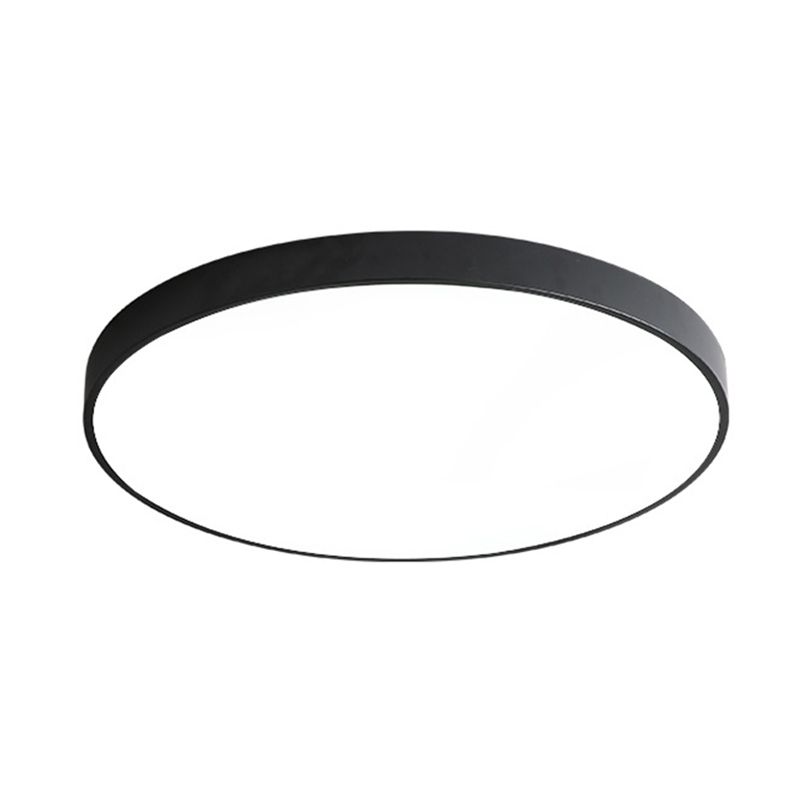 Le bâti affleurant acrylique moderne de plafonniers circulaires de bâti a mené des lumières