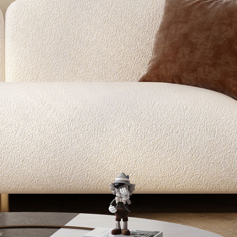 Contemporary Tight Back Standard Settee Tuxedo Arm Sofa for Living Room