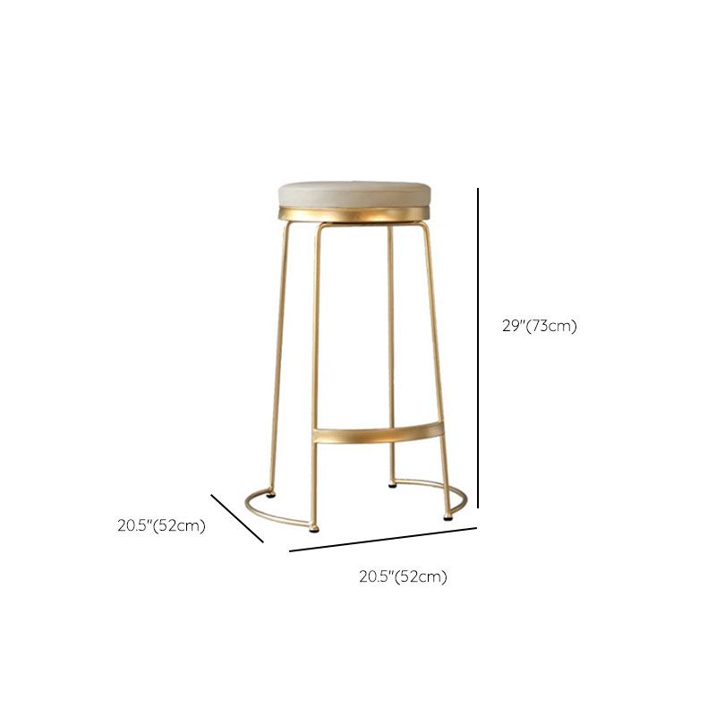 Glam Style Bar Table Set 1/2/5 Pieces Solid Wood Counter Table with Backless Stools