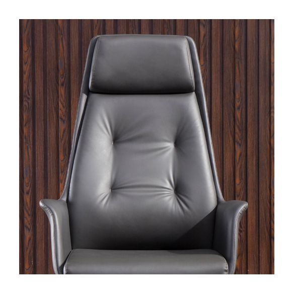 Contemporary Managers Chair Tilt Mechanism Swivel with Wheels Ergonomic Executive Chair