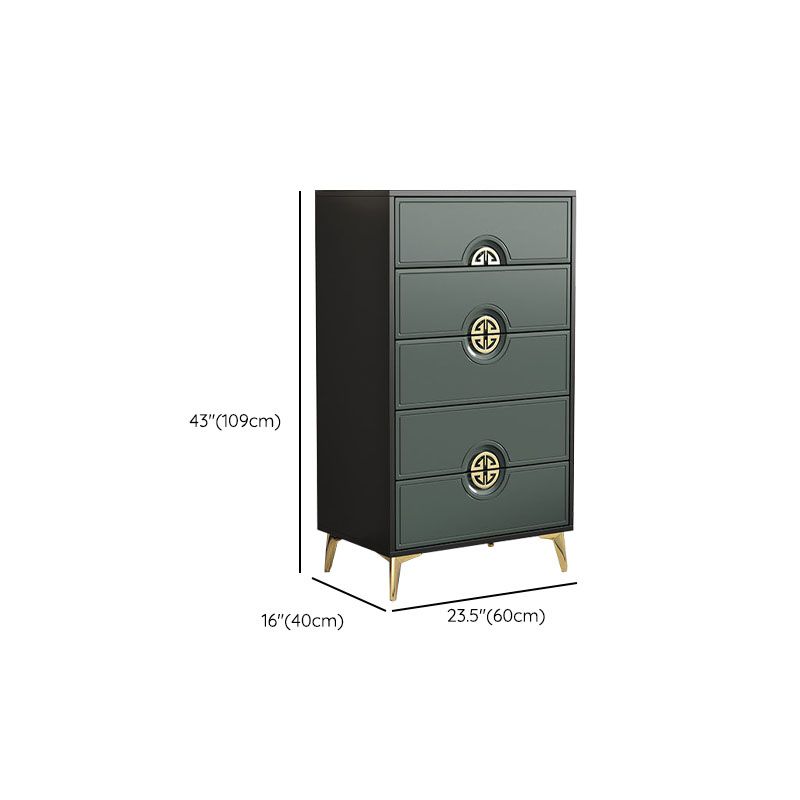 Modern Lingerie Chest Wood Storage Chest Dresser for Bedroom