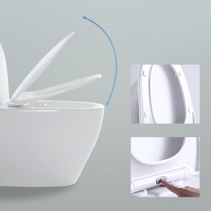 Traditional Toilet Bowl One Piece Toilet Floor Mounted Porcelain Toilet