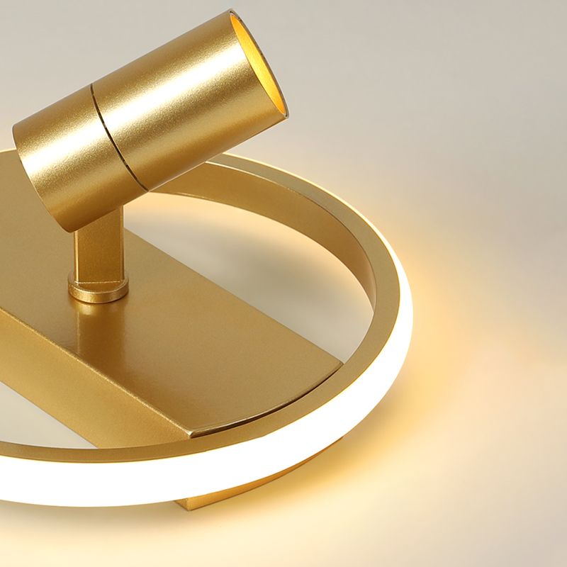 Illuminazione da incasso a LED dorata con faretti Plafoniere moderne da incasso
