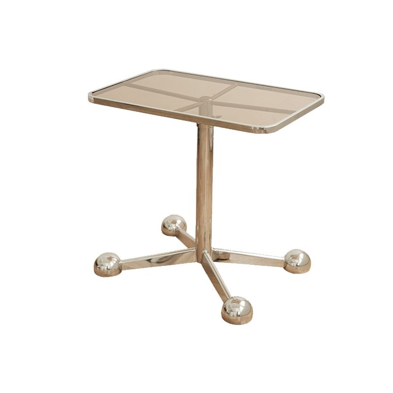 15" Wide Contemporary Corner Table Rectangular Accent Side Table