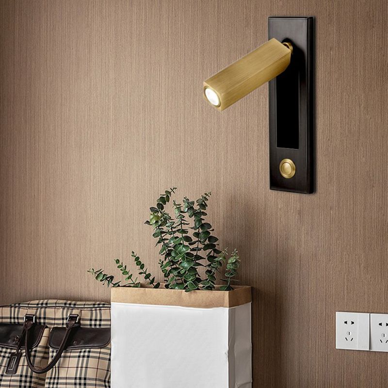 Modern Style Wall Sconce Metal 1 Light Wall Lighting for Reading