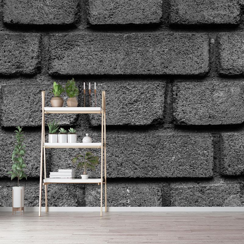 Old Brick Photography Wall Mural Countryside Wall Decor for Sitting Room