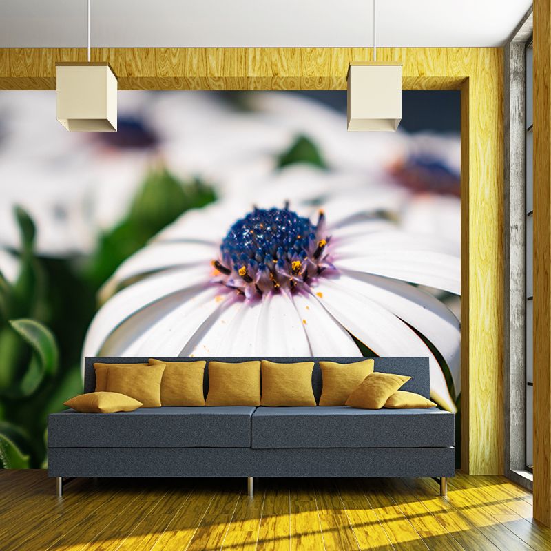 Beautiful Flower Mural Eco-friendly Modern Style Wall Art for Home Decor