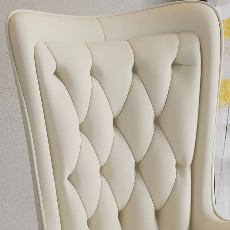 Nordic Style Metal Speisezimmer Sessel Flügelback Side Stuhl für den Heimgebrauch