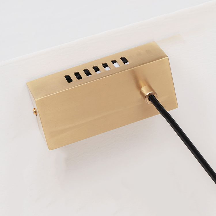 Estilo moderno colgante colgante lineal metal 1- lámpara colgante de luz