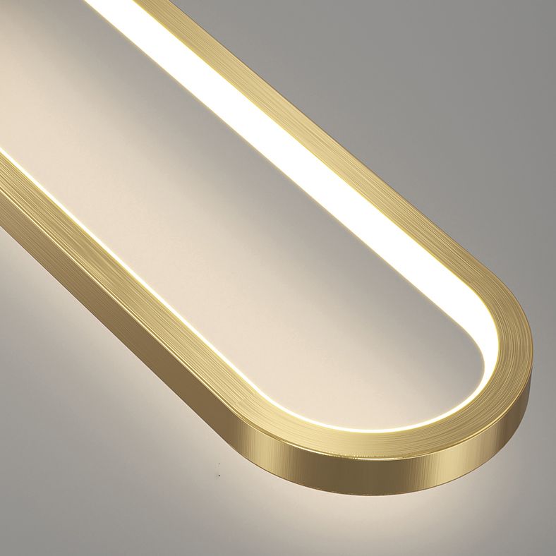 Luces de pared LED acrílicas simples modernas Lámparas de pared de 1 luces para sala de estar para sala de estar