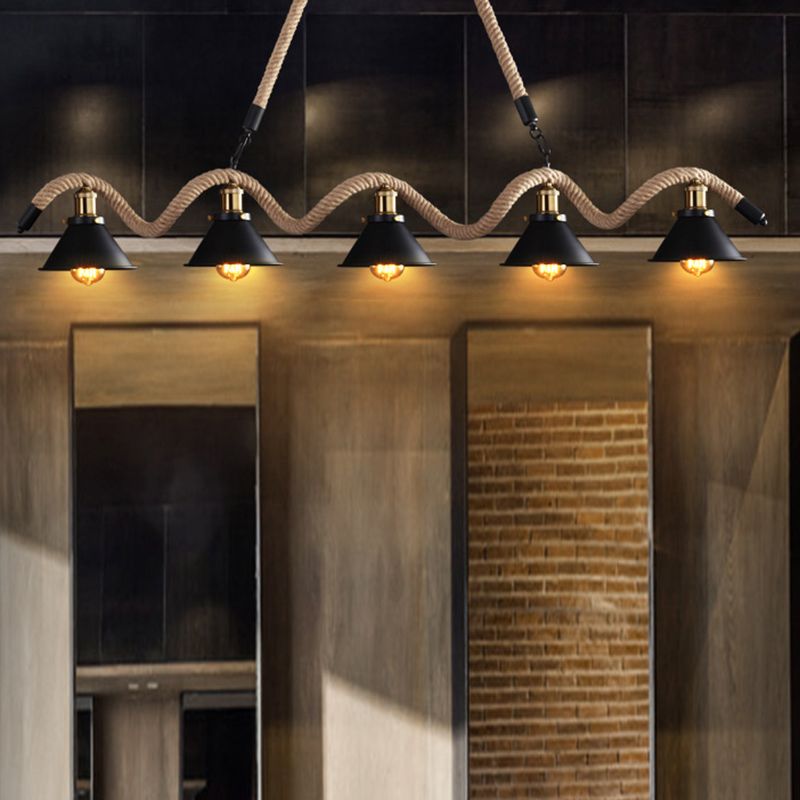 Industrial Island Lighting Cone Ceiling Light for Restaurant