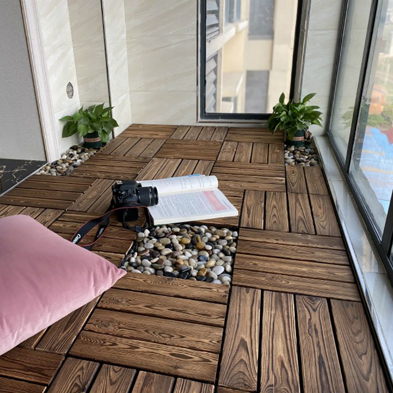 Outdoor Composite Deck Tiles Snapping Striped Detail Kit Deck Tiles