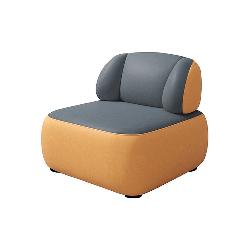 Fixed Back Armless with Fabric Seat Fabric Bedroom Patchwork Accent Chair