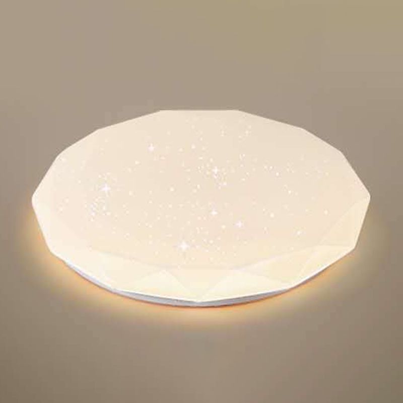 Metal Geometric Flush Mount Fixture Modern Flush Light Fixture for Bedroom