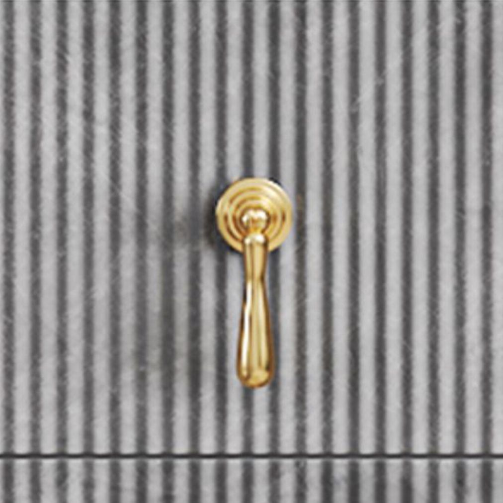 Modern Slate Storage Chest Vertical Dresser with Multi Drawers