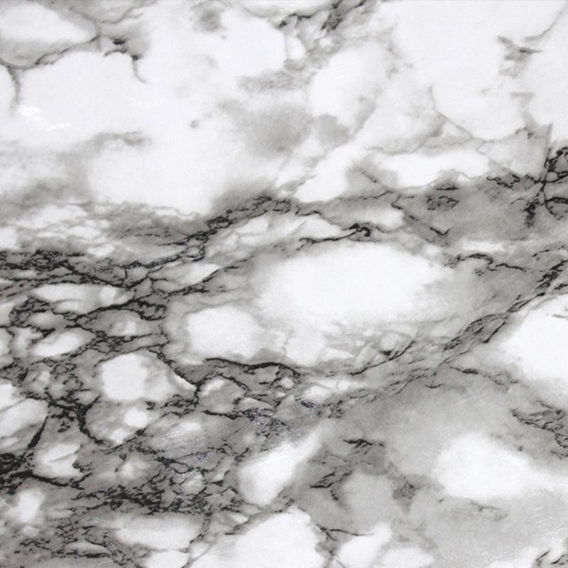 Modernist Marble Peel Wallpaper Roll Pastel Color Living Room Wall Covering, 19.4-sq ft