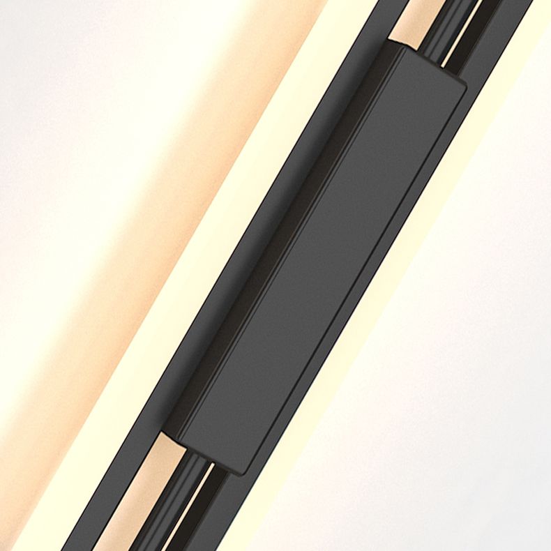 Nueva lámpara de montaje de pared acrílica moderna de 1 luces apliques de pared lineal para sala de estar