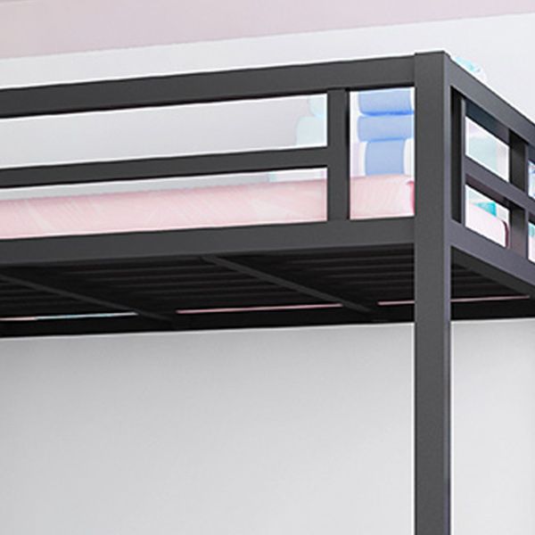Contemporary No Theme Bunk Bed/Loft Bed in Metal with Guardrails