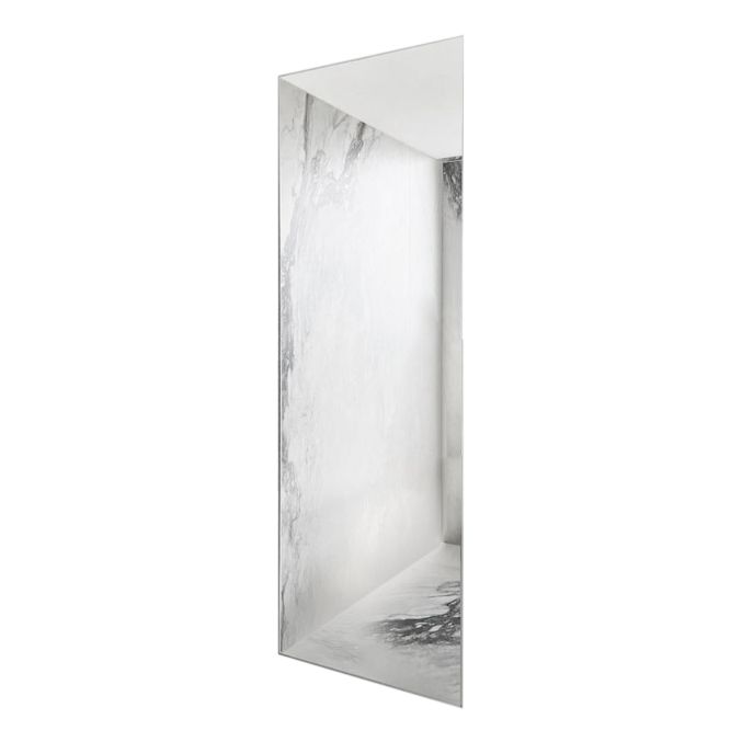 Fixed Frameless Shower Screen Half Partition Bathroom Shower Screen