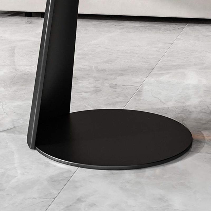 Glam Cocktail Table Pedestal/3 Legs Slate Round Single Coffee Table