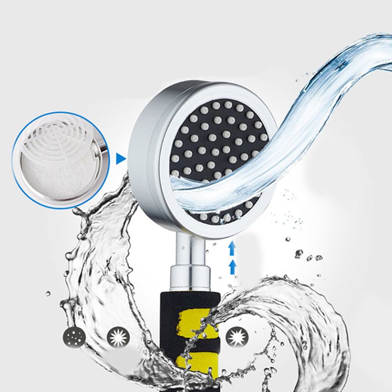 Modern Aluminium Hand Shower Water Efficient Wall-Mount Hand Shower