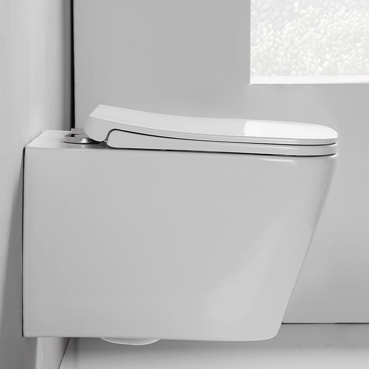 Wall Mount Flush Toilet Single Flush Modern One-Piece Toilet Urine Toilet