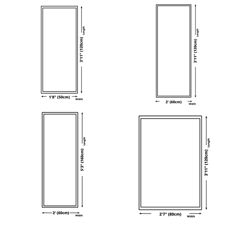 Mid-Century Living Room Carpet Tribal Pattern Rug Polyester Washable Carpet with Non-Slip Backing