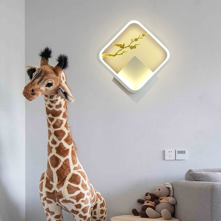 1 luces de sombra lineal matones de pared moderna iluminación de pared led de estilo simple en negro