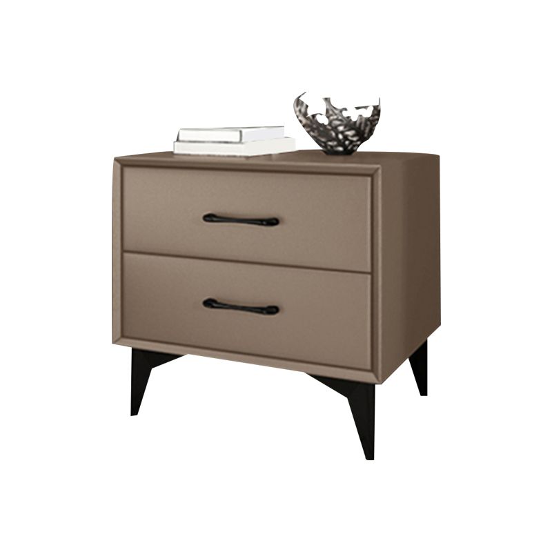 Contemporary Night Table Contemporary Bedside Cabinet with 2 Drawers