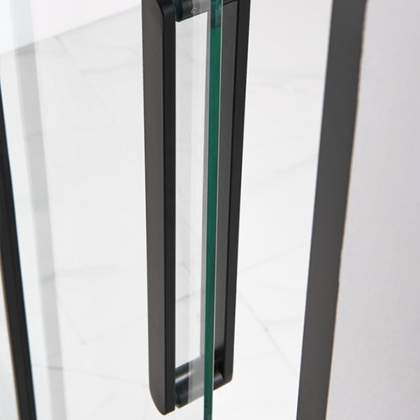 Transparent Tempered Shower Bath Door Hinged Shower Bath Door