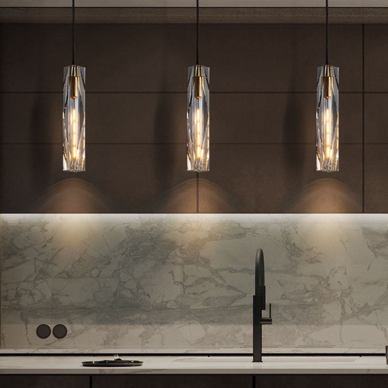 Moderne Anhängerbeleuchtung für Esszimmer Geometrische HABE -Beleuchtungsanlage