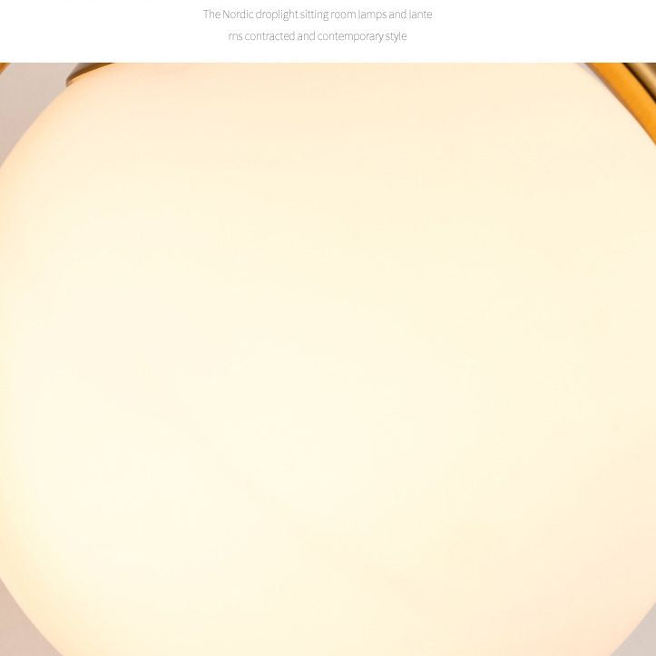 Nordic Minimalist Glass Wall Lamp Milky Glass Metal Base