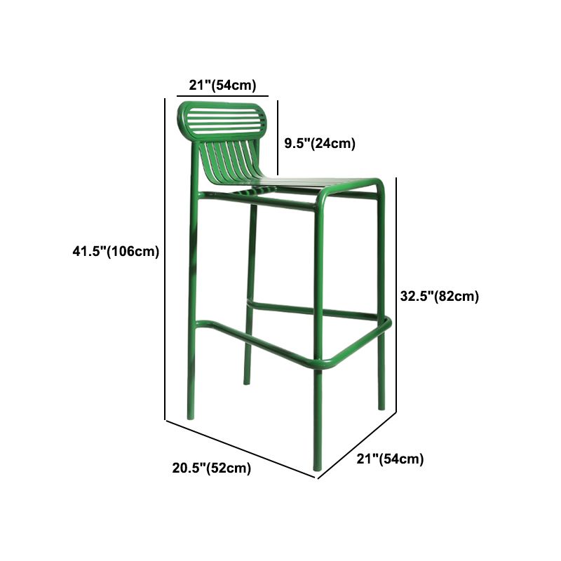 Modern Metal Pub Table Set 1/2 Pieces Round Counter Table for Dining Room