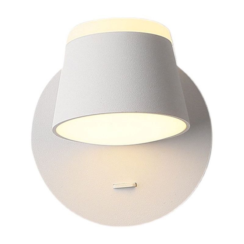 Modern Style Wall Mount Light LED Wall Sconce Light with Plastic for Living Room