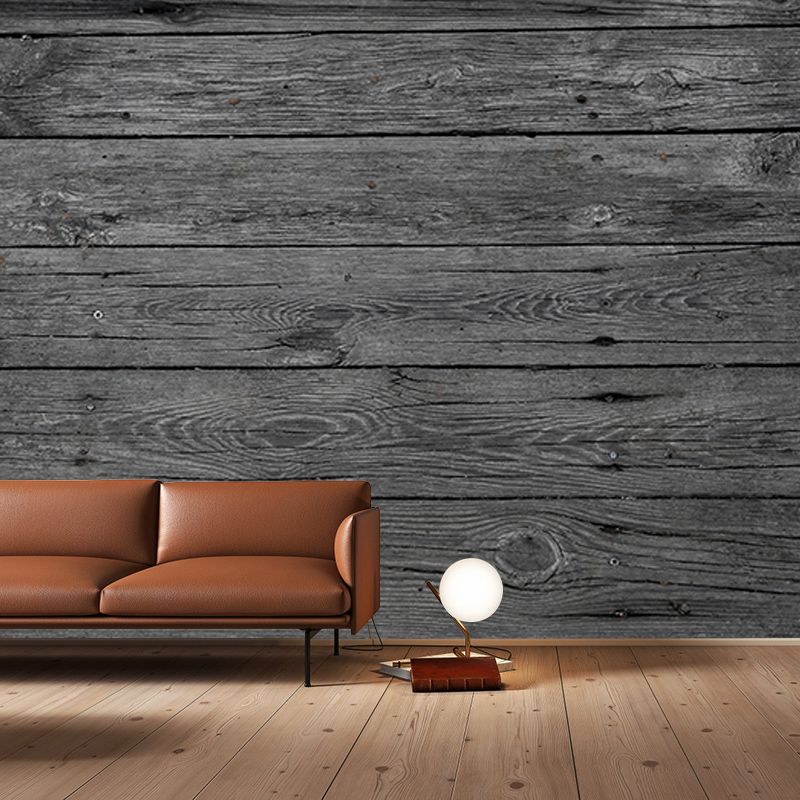 Decorative Wall Mural Wallpaper Wood Texture Sitting Room Wall Mural
