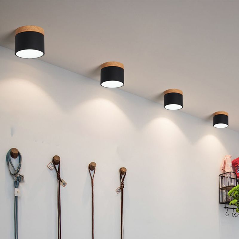 Moderne Macaron Mini Oberfläche Montiert Deckenlampe Wohn-Schlafzimmer LED-Spot-Panel Licht