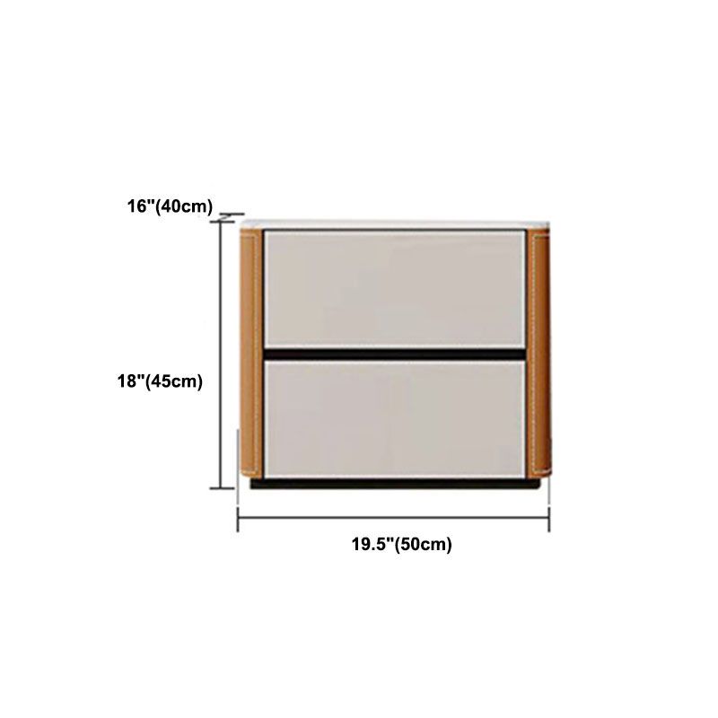 15.6-inch Width Glam Dresser Stone Storage Chest with 2/3/4 Drawers