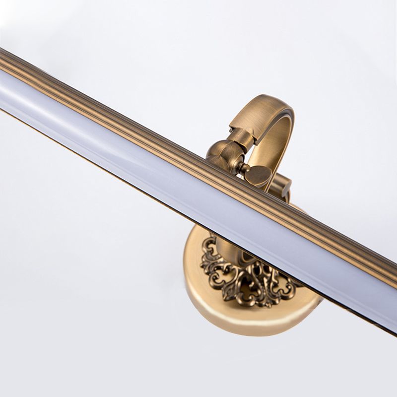 Idées d'éclairage mural à LED Minimaliste moderne sur miroir pour la salle de bain