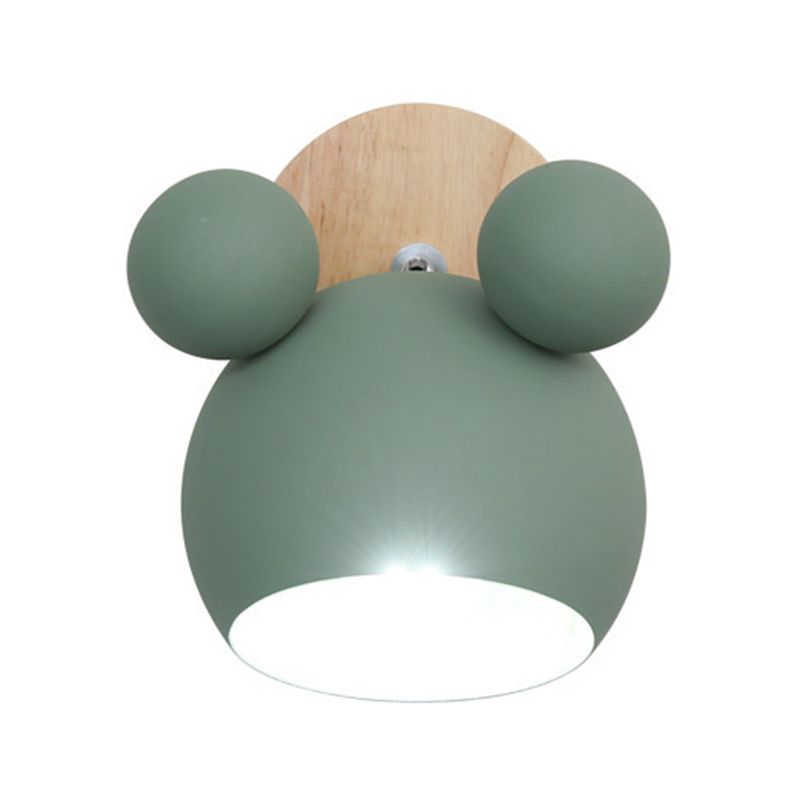 Mouse Simplicity Wall Sconce Colorful Metal Wall Mounted Lamp for Sitting Room