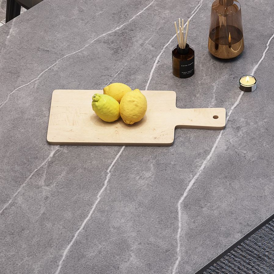 Eigentijdse stijl eettafel stenen eettafel rechthoek voor eetkamer