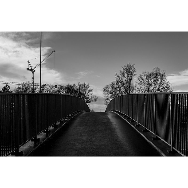 Environment Friendly Mural Wallpaper Industrial Style Space Extension Mural for Home Decor