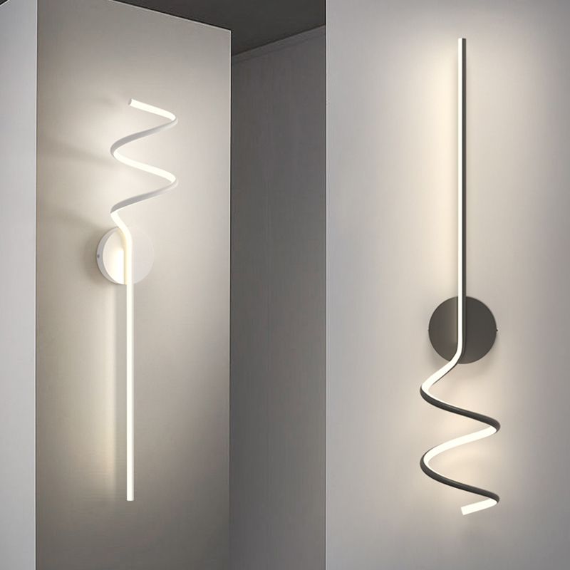 Minimalist Style Metal Wall Light Modern Geometry Led Wall Lamp