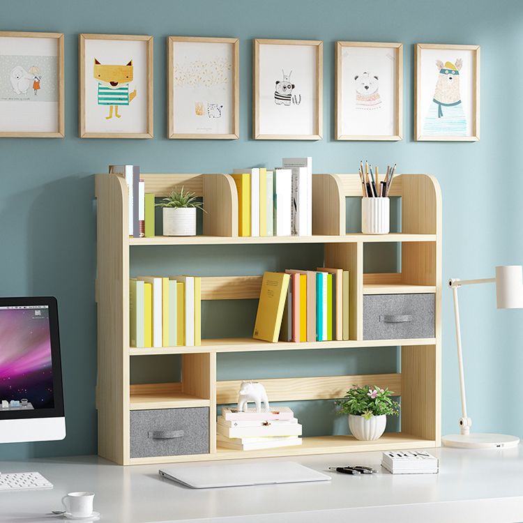 Wooden Shelf Bookcase Open Shelf Shelf Bookshelf for Home Office